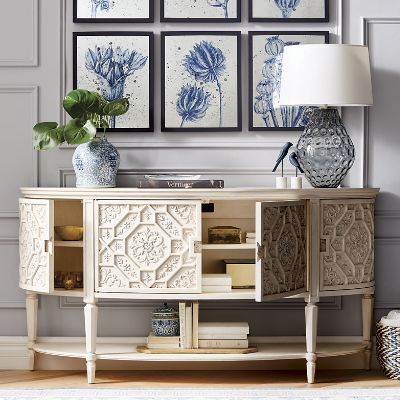 Serafina Hand Carved Sideboard