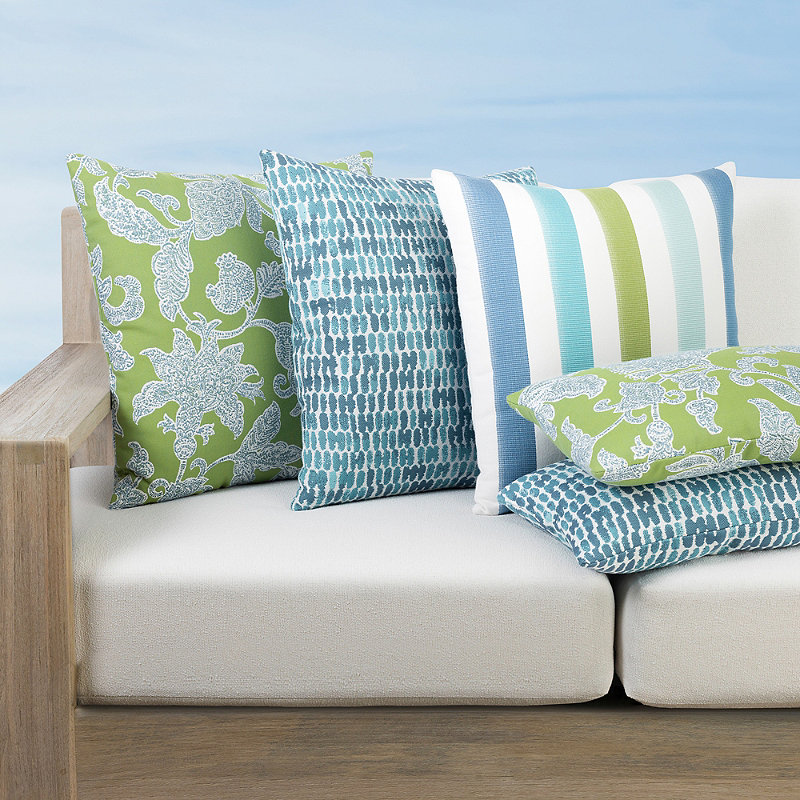 Boardwalk Indoor Outdoor Pillow Collection by Elaine Smith