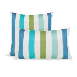 Rhodes Stripe Indoor/Outdoor Pillow by Elaine Smith