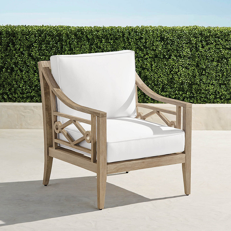 Surrey Hill Lounge Chair in Weathered Teak