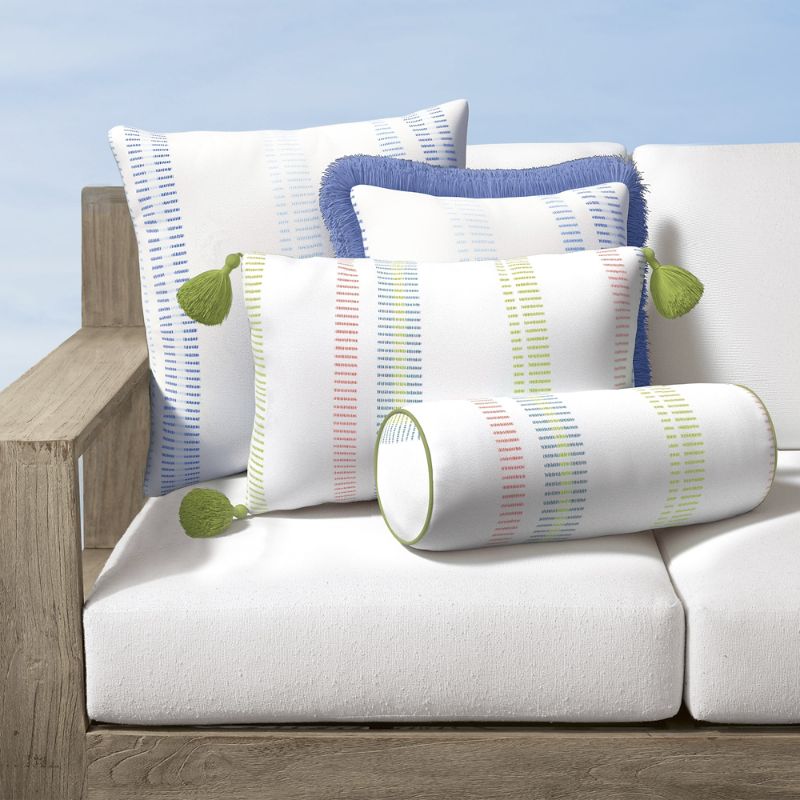 Frontgate Kessler Stripe Indoor/outdoor Pillow