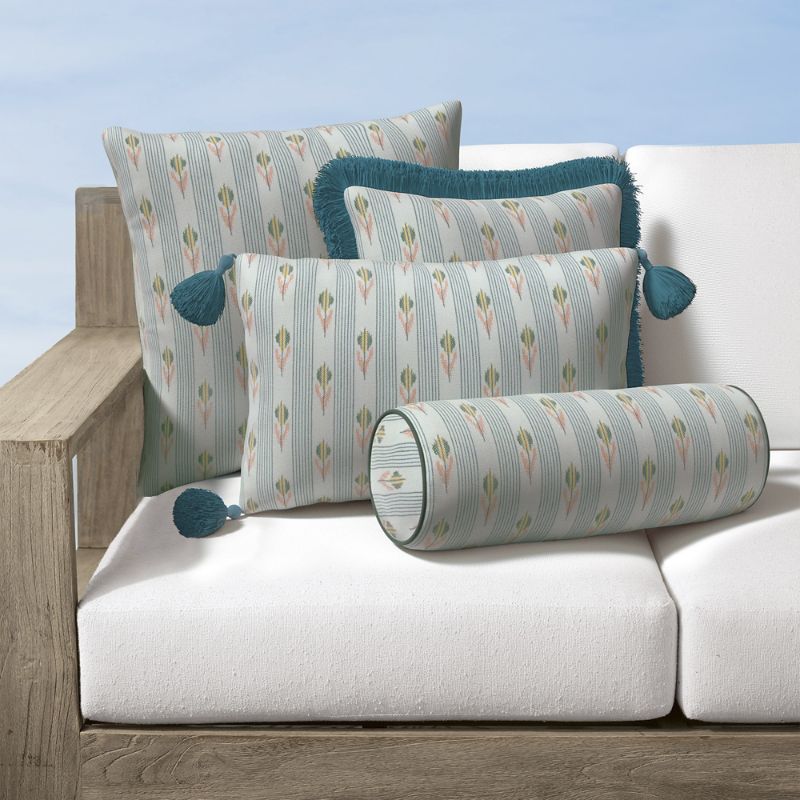 Frontgate Santa Rosa Stripe Indoor/outdoor Pillow