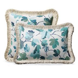 Thalia Fringed Indoor/Outdoor Pillow