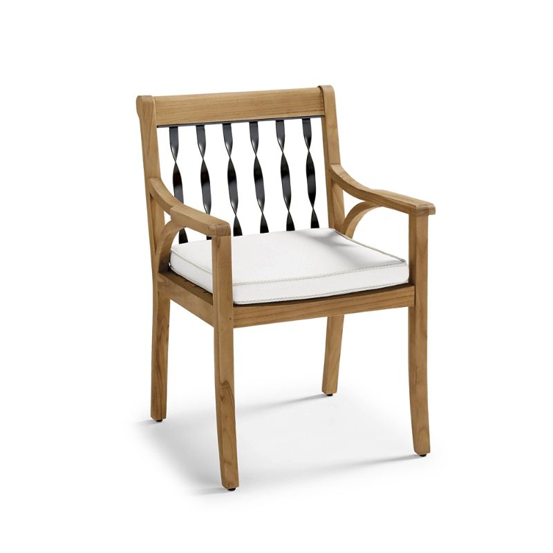 Frontgate Set Of 2 Ambra Dining Arm Chair Replacement Cushions