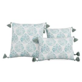 Boheme Paisley Tasseled Indoor/Outdoor Pillow