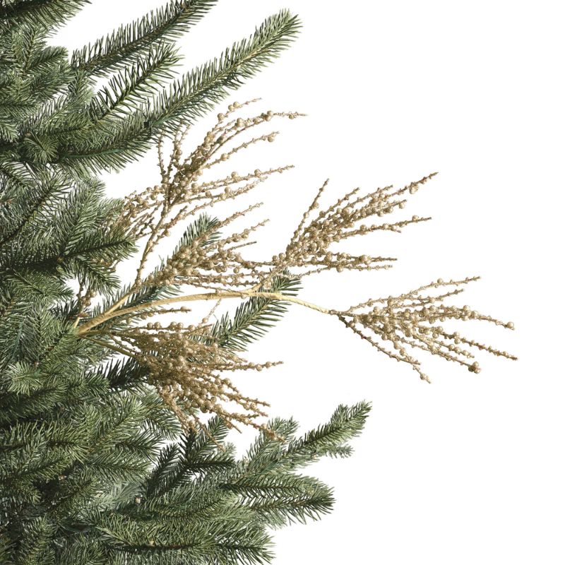 FRONTGATE SET OF 6 GLITTER SEED STEM. 