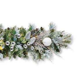 Frosted Nights Indoor Garland