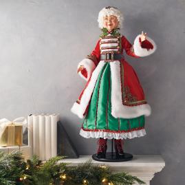 Mrs. Claus Is Coming To Town Figure