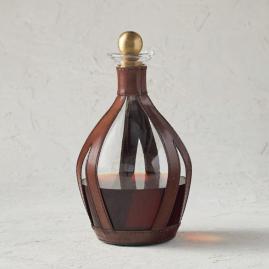 Eponine Leather Office Decanter