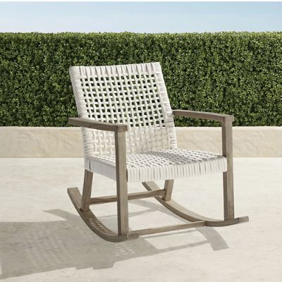 Frontgate Isola Teak Rocking Chair