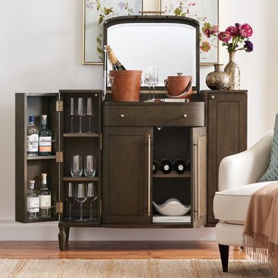 Frontgate miri outlet bar cabinet