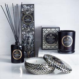 Voluspa Crisp Champagne Candle and Diffuser Collection