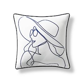 Hat Charmer Indoor/Outdoor Pillow Cover
