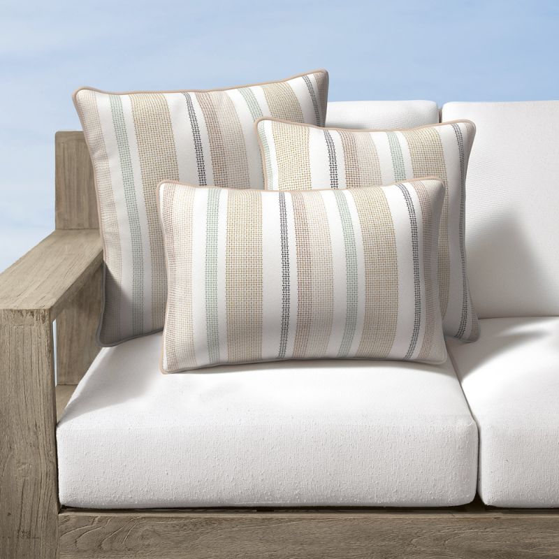 Frontgate Samba Stripe Indoor/outdoor Pillow
