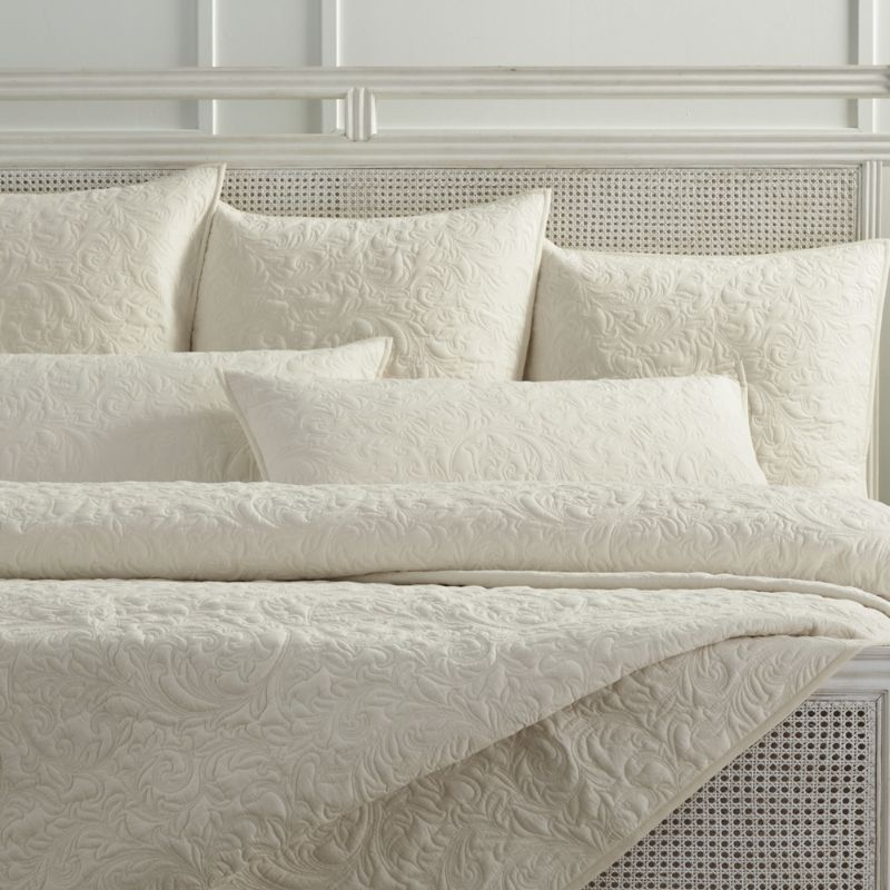Frontgate Cadence Bedding Collection In Fog