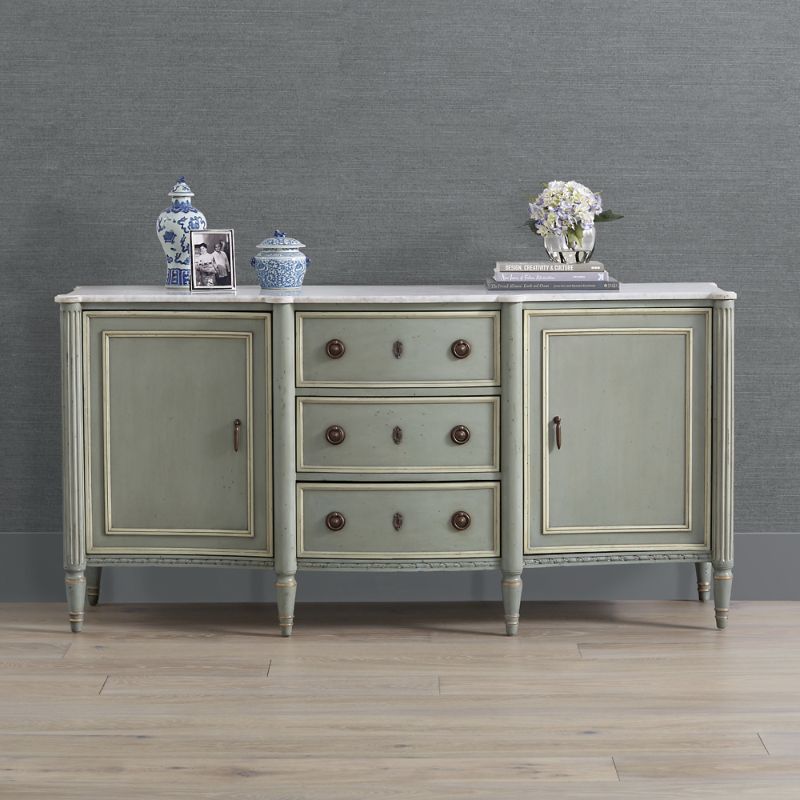 Frontgate Etienne Sideboard In French Linen