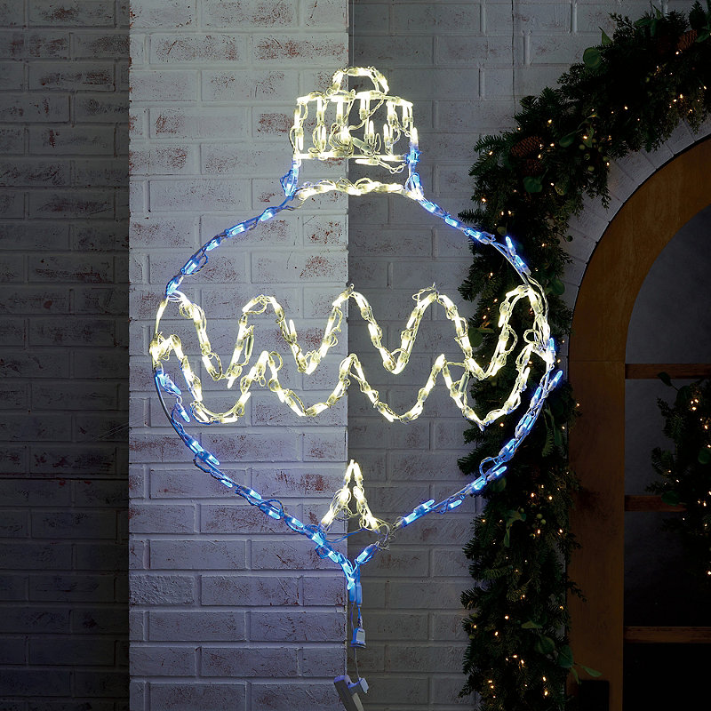 LED Oval Drop Ornament