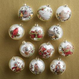 Mark Roberts "12 Days of Christmas" Collectible Ornaments,
