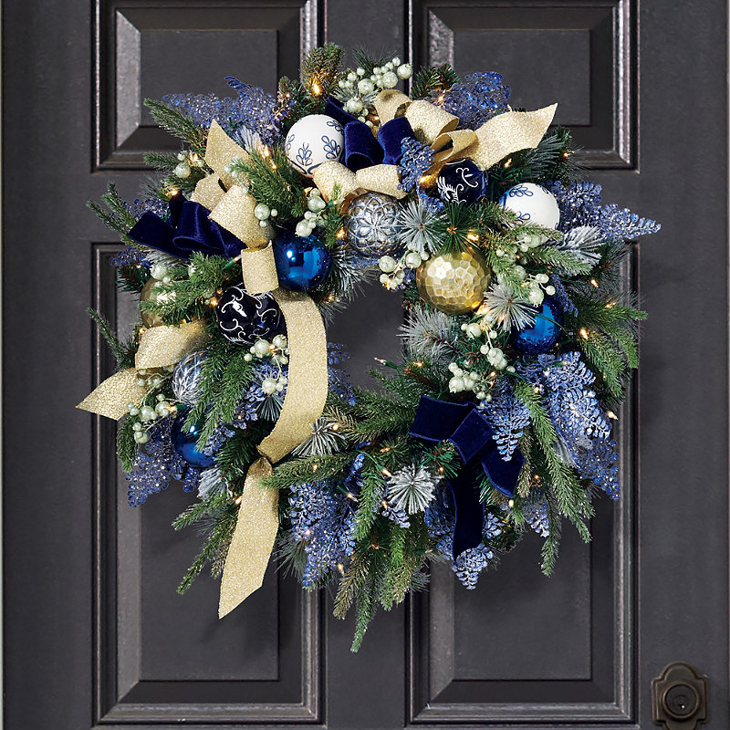 Royale Bleu Wreath