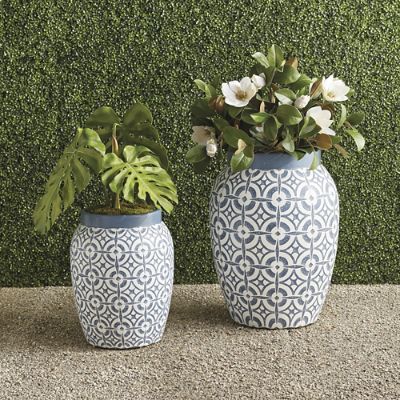 Mendoza Tile Handpainted Planter