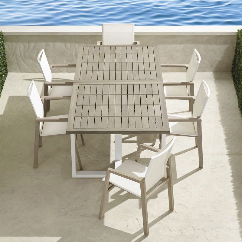 Frontgate Newport 7-pc. Teak Dining Set