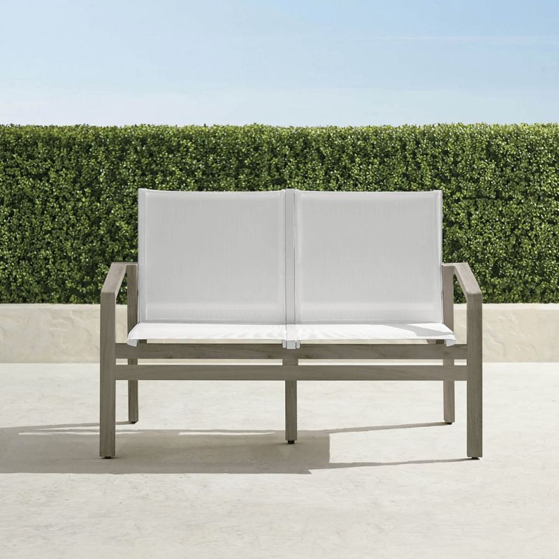 Frontgate Newport Teak Loveseat