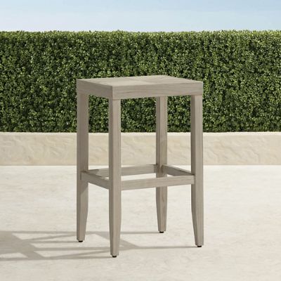 Westport Bar Stool in Weathered Teak