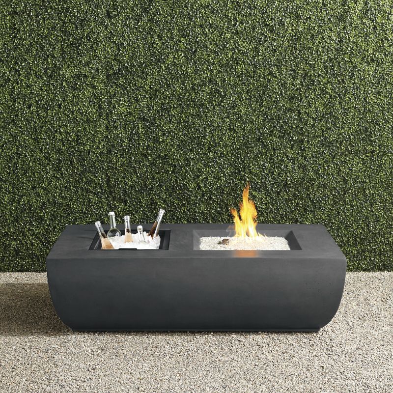 Frontgate Mission Fire Table With Beverage Tub ModeSens