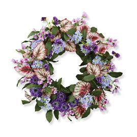 Indigo Anemone Wreath