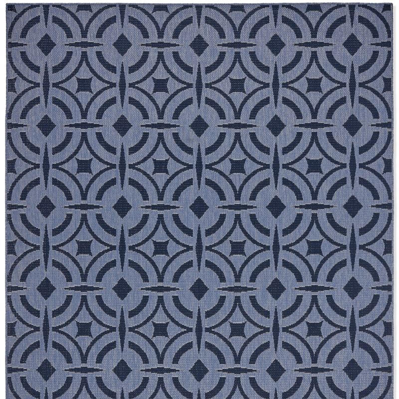 Frontgate Mendoza Indoor/outdoor Rug In Blue