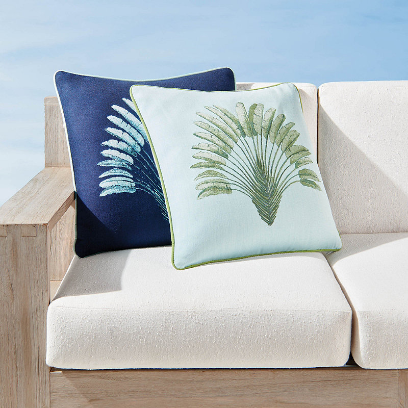 Paradise Palm Indoor Outdoor Pillow