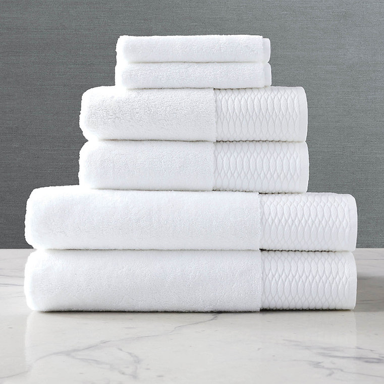 FRONTGATE Bath Towel Set White