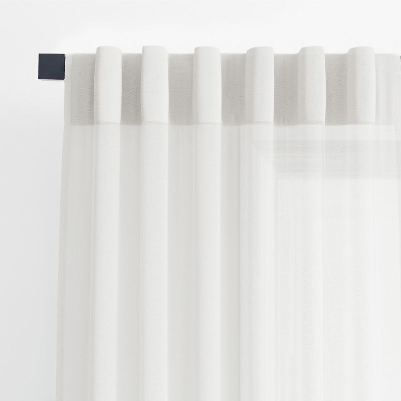 Frontgate Sunbrella Lenora Sheer Curtain Panel