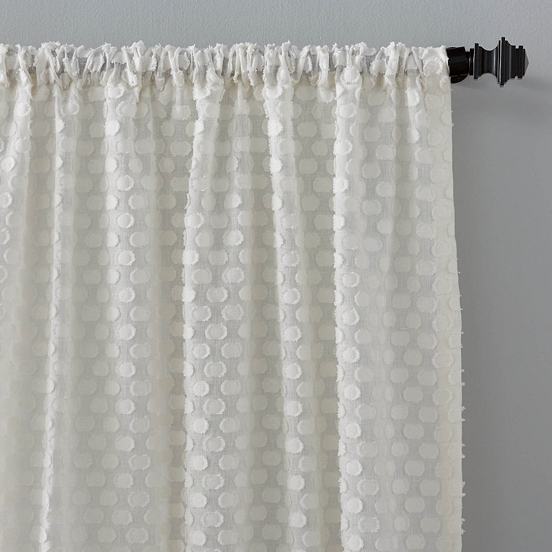 Frontgate Penelope Fil Coupe Curtain Panel By Eastern Accents