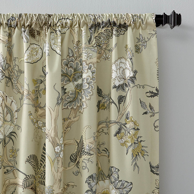 Frontgate Edith Botanical Curtain Panel By Eastern Accents