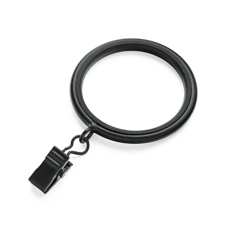 Frontgate Classic Curtain Clip Rings, Set Of 10