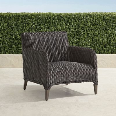 Beckham Lounge Chair in Dark Sienna Wicker