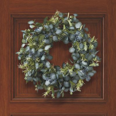 Herb Eucalyptus & Blueberry Wreath