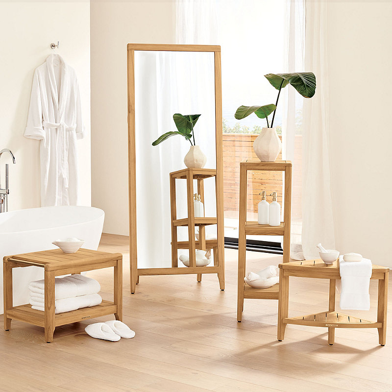 Miro Teak Bath Furniture Collection