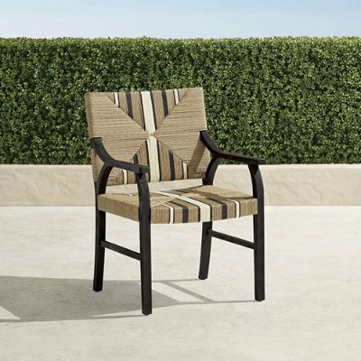 Torano Dining Arm Chair in Espresso Teak