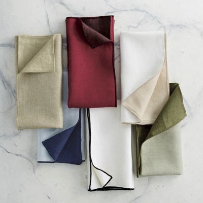 Isla Contrast Napkins, Set of Four