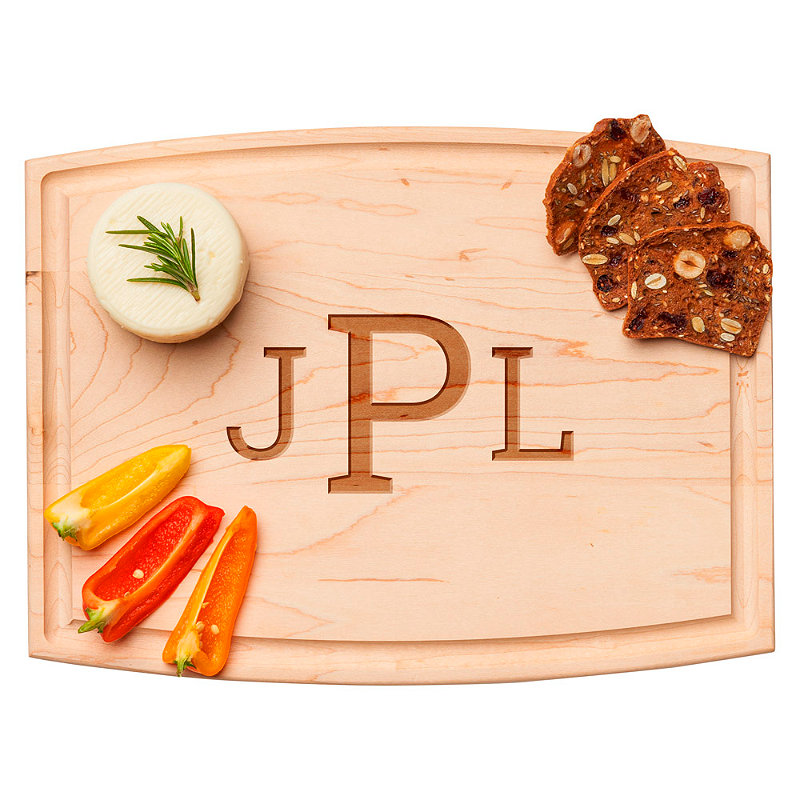 Personalized Arched Charcuterie Board
