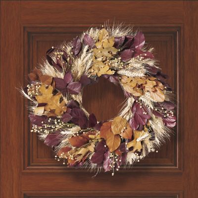 Amber Glow Wreath