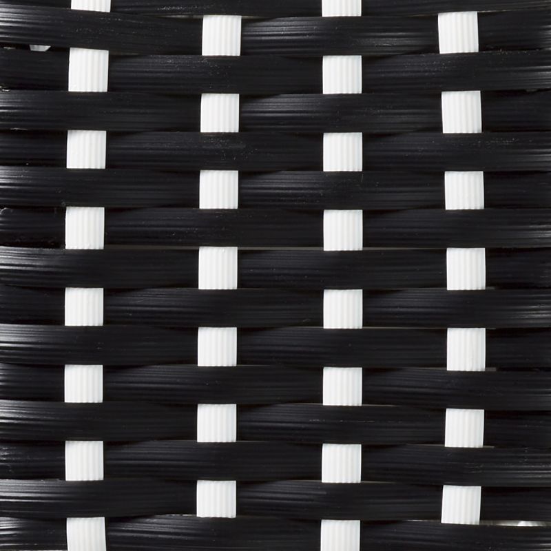 FRONTGATE FLAT WICKER BLACK 