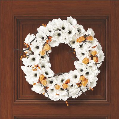 Anemone Lantern Wreath