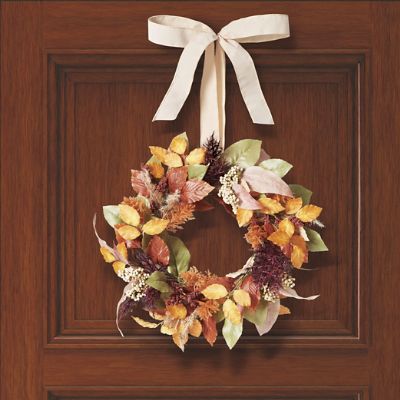 Hudson Harvest Mini Wreaths, Set of Two