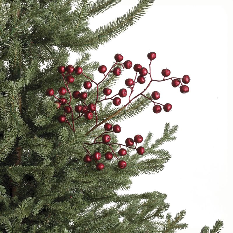 Frontgate Set Of 6 Metallic Berry Stems