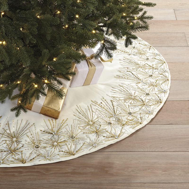 FRONTGATE ALL THAT GLIMMERS TREE SKIRT 