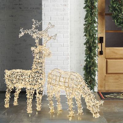 Outdoor Gemstone Deer Collection