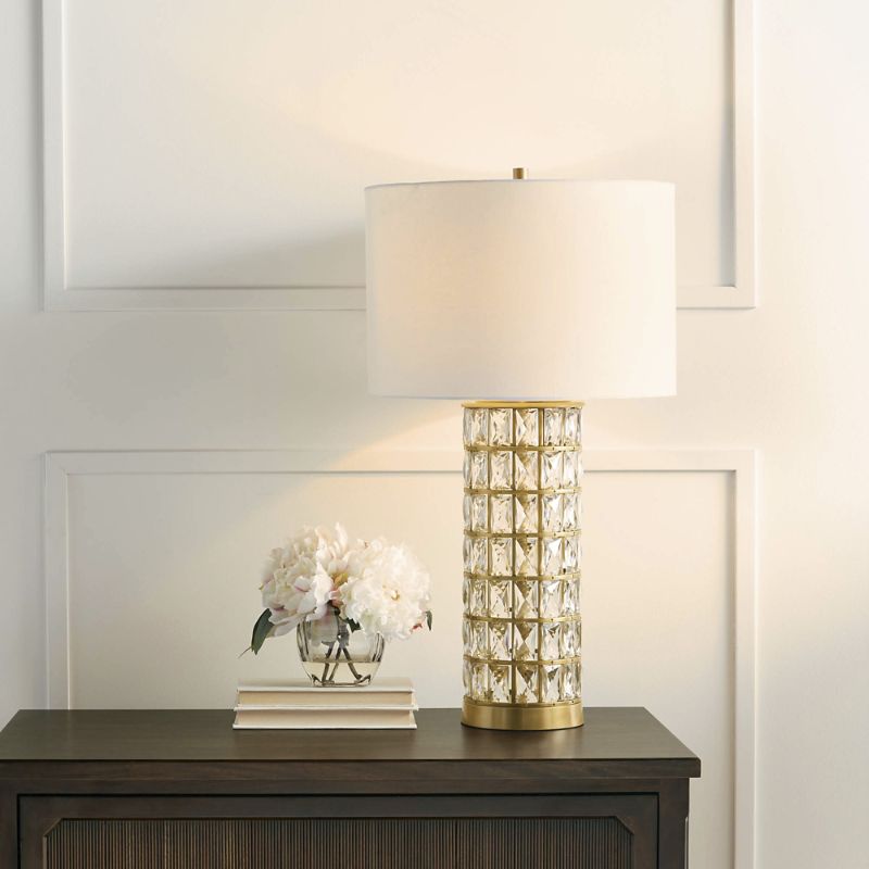 Frontgate Giovanna Crystal Table Lamp
